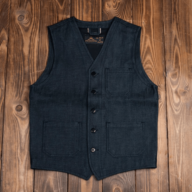 Pike Brothers1937 Roamer Vest 11oz MetalVestBritish Parts Lucerne