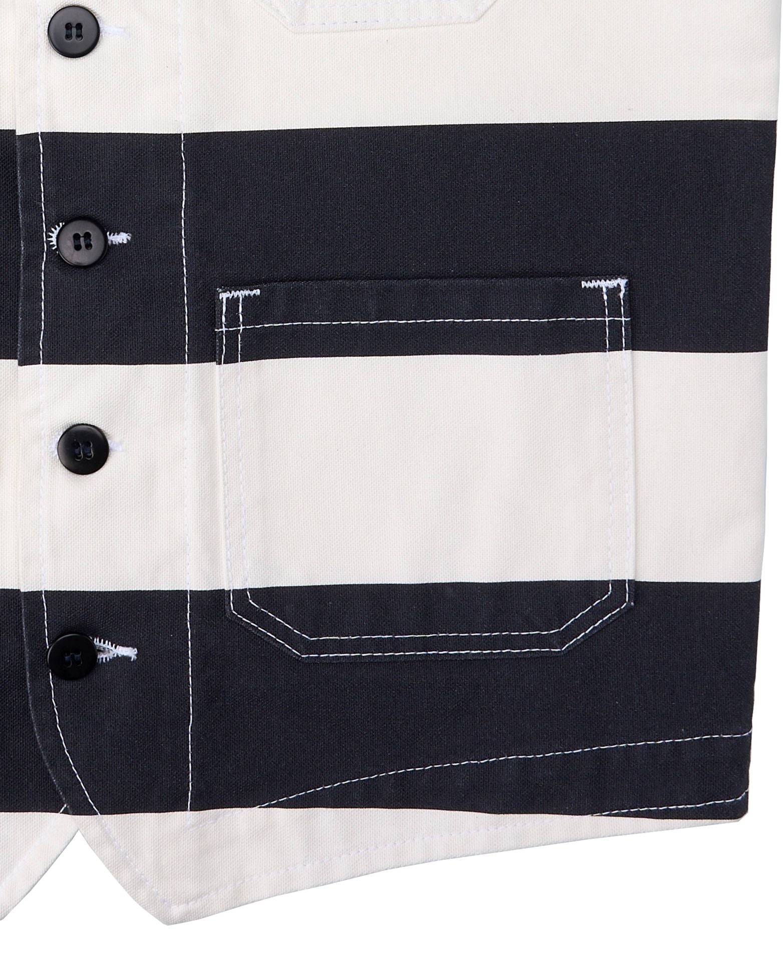 Pike Brothers1937 Roamer Vest Alcatraz WhiteVestsBritish Parts Lucerne