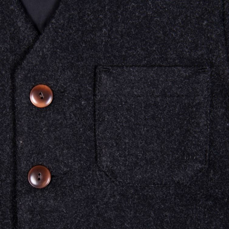 Pike Brothers1937 Roamer Vest Beaver BlackVestsBritish Parts Lucerne