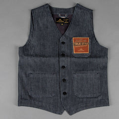 Pike Brothers1937 Roamer Vest Blue WabashVestsBritish Parts Lucerne