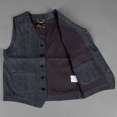 Pike Brothers1937 Roamer Vest Blue WabashVestsBritish Parts Lucerne