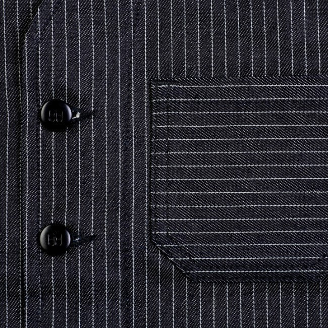 Pike Brothers1937 Roamer Vest Blue WabashVestsBritish Parts Lucerne