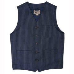 Pike Brothers1937 Roamer Vest Chicago BlueVestsBritish Parts Lucerne