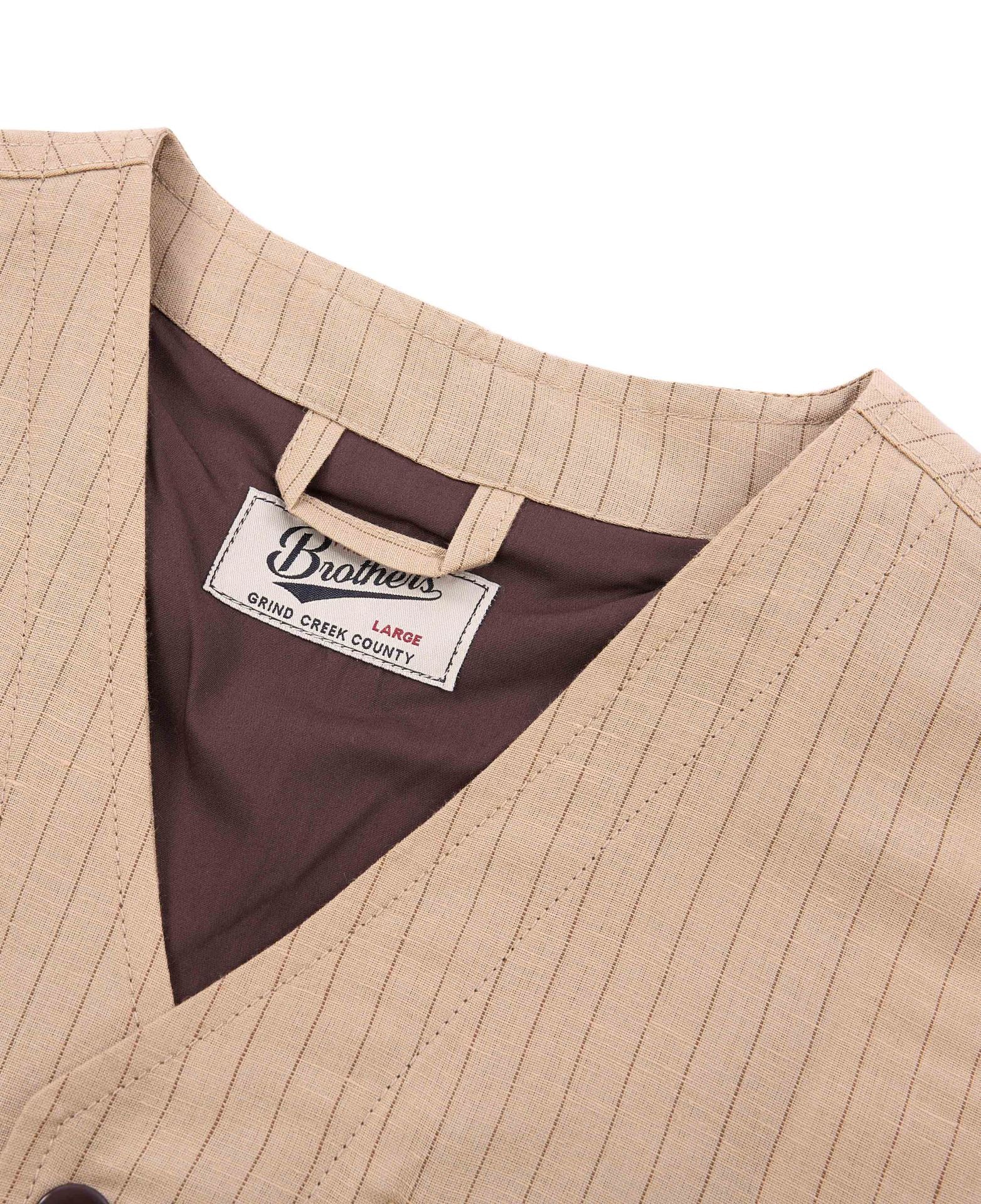 Pike Brothers1937 Roamer Vest Chicago SandVestBritish Parts Lucerne