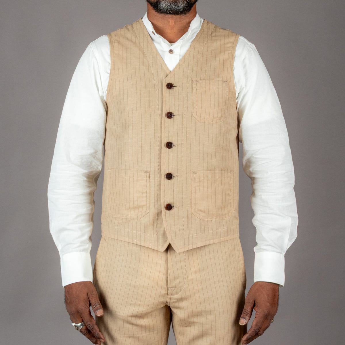 Pike Brothers1937 Roamer Vest Chicago SandVestBritish Parts Lucerne