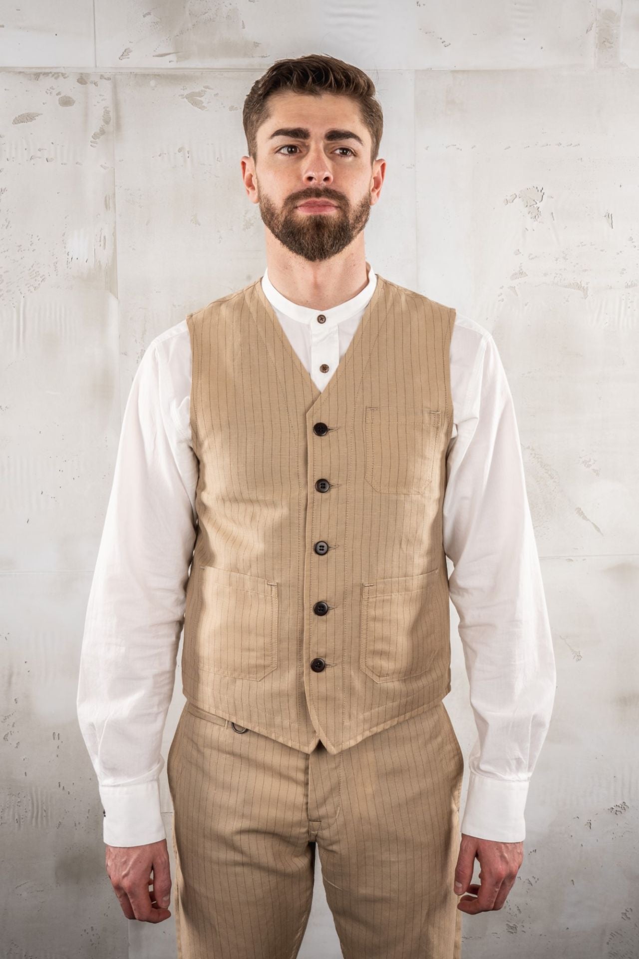 Pike Brothers1937 Roamer Vest Chicago SandVestBritish Parts Lucerne