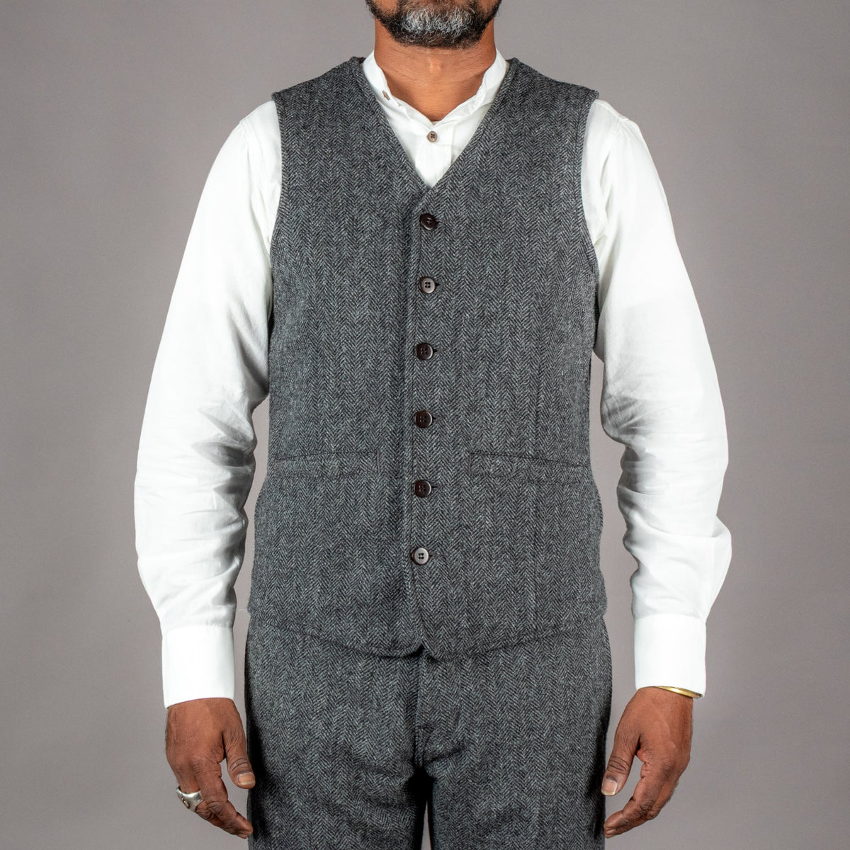 Pike Brothers1937 Roamer Vest Dundee GreyVestsBritish Parts Lucerne