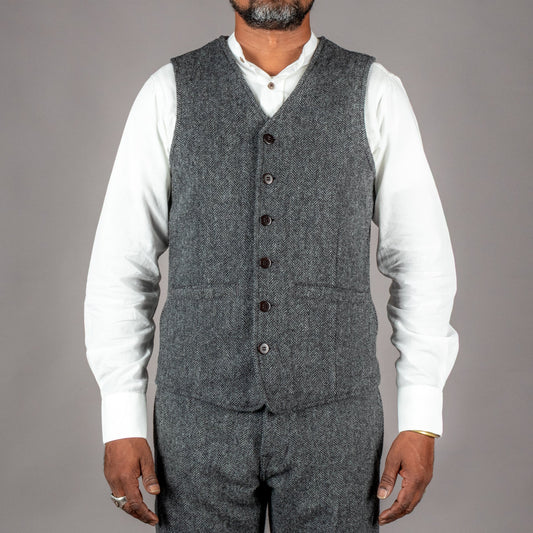 Pike Brothers1937 Roamer Vest Dundee GreyVestsBritish Parts Lucerne