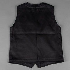 Pike Brothers1937 Roamer Vest Elephant Skin BlackVestsBritish Parts Lucerne