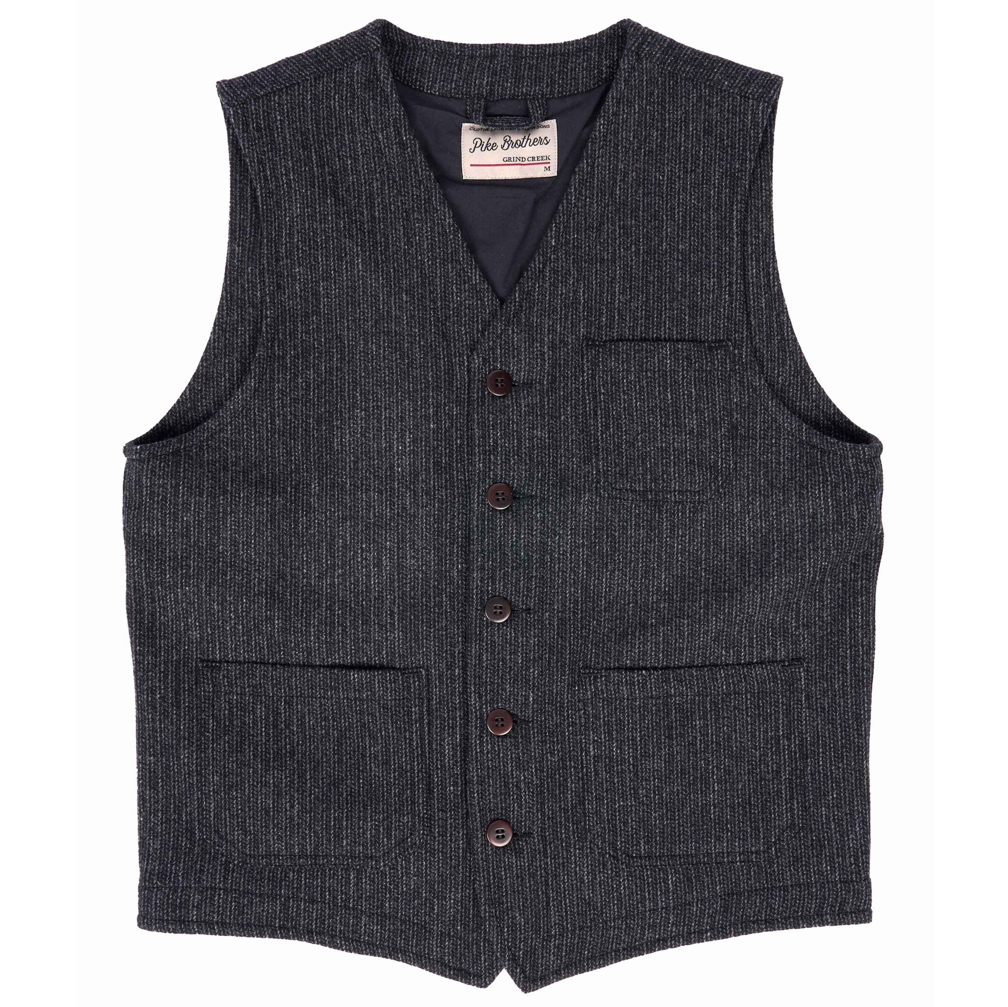 Pike Brothers1937 Roamer Vest Glasgow GreyVestBritish Parts Lucerne