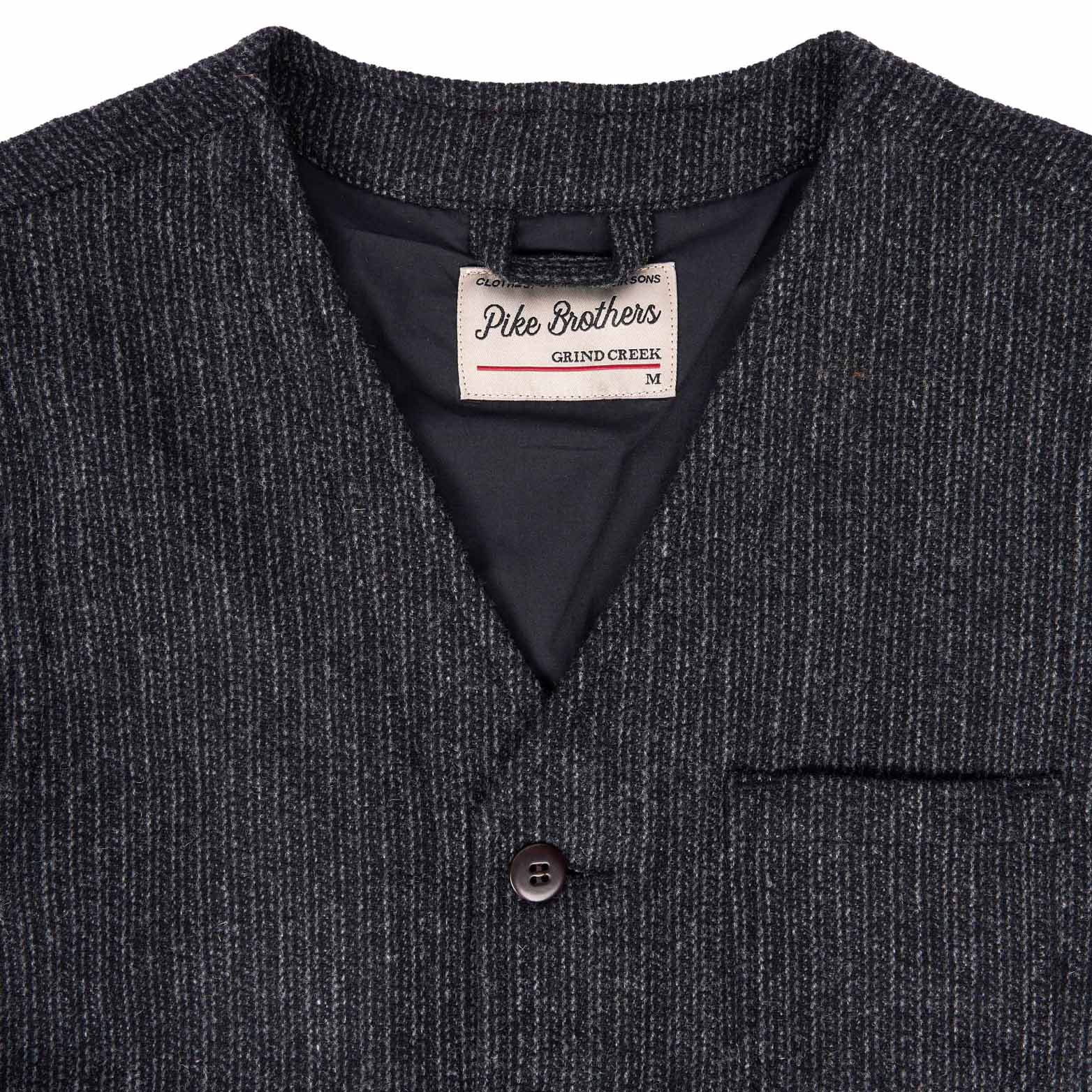 Pike Brothers1937 Roamer Vest Glasgow GreyVestBritish Parts Lucerne