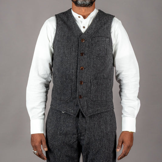 Pike Brothers1937 Roamer Vest Glasgow GreyVestBritish Parts Lucerne