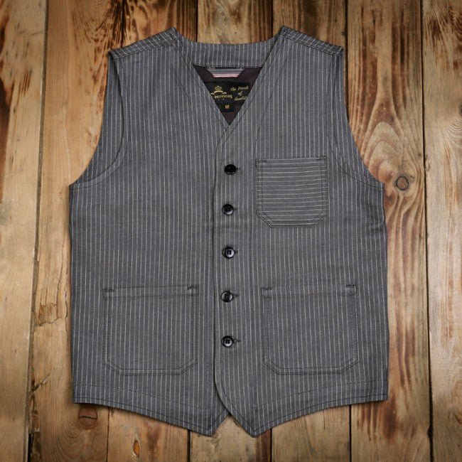 Pike Brothers1937 Roamer Vest Grey WabashVestsBritish Parts Lucerne