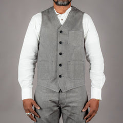 Pike Brothers1937 Roamer Vest Grey WabashVestsBritish Parts Lucerne