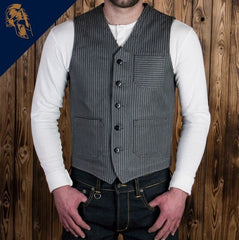 Pike Brothers1937 Roamer Vest Grey WabashVestsBritish Parts Lucerne