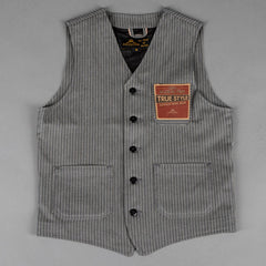Pike Brothers1937 Roamer Vest Grey WabashVestsBritish Parts Lucerne