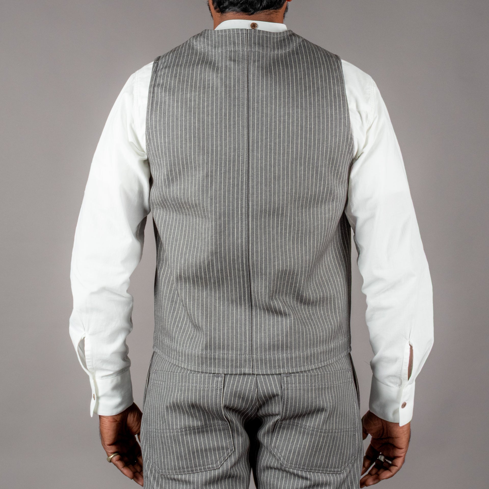 Pike Brothers1937 Roamer Vest Grey WabashVestsBritish Parts Lucerne