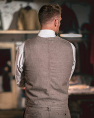 Pike Brothers1937 Roamer Vest HBT BrownVestsBritish Parts Lucerne