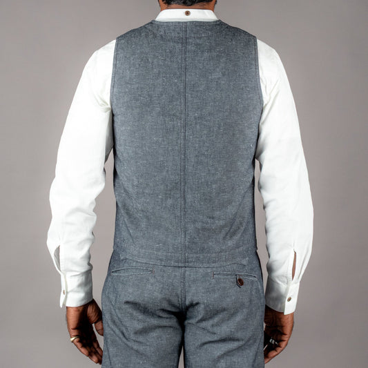 Pike Brothers1937 Roamer Vest Smoke grayVestsBritish Parts Lucerne