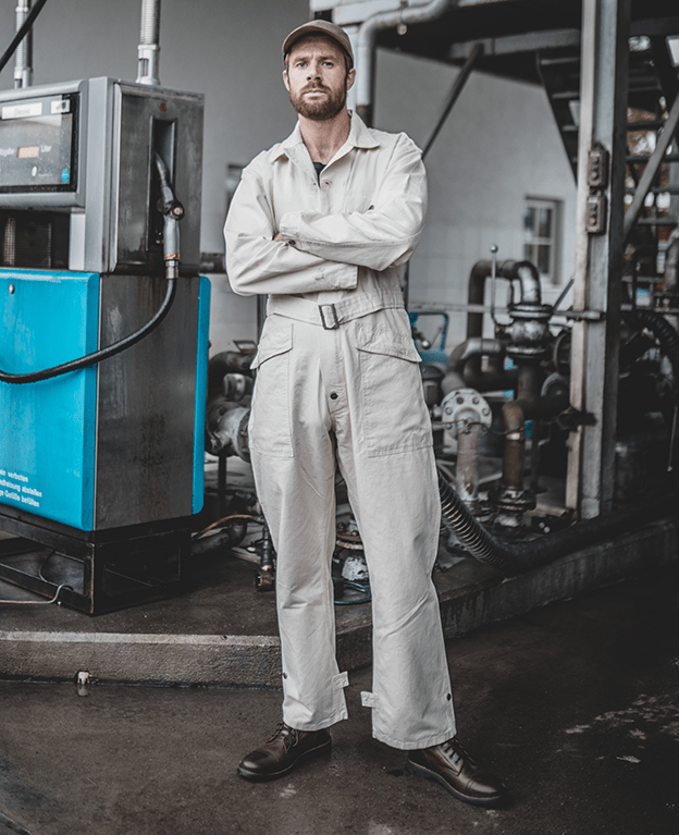 Pike Brothers1938 Mechanic Coverall off whiteCoverallBritish Parts Lucerne