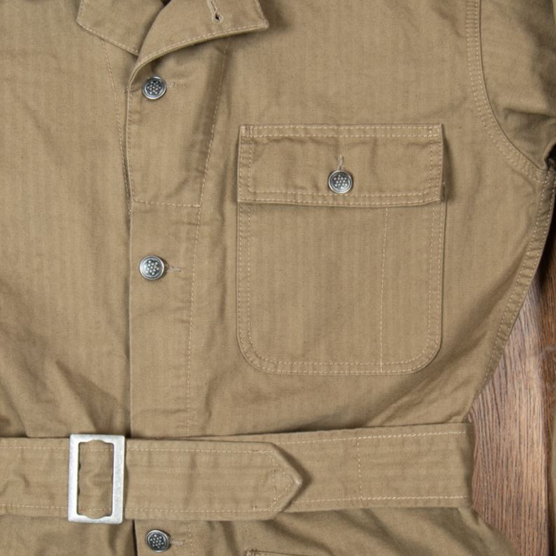 Pike Brothers1938 Mechanic Coverall oliveCoverallBritish Parts Lucerne