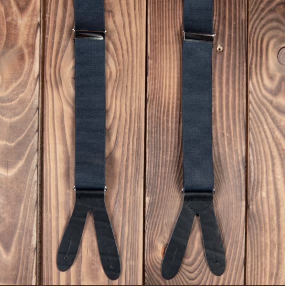 Pike Brothers1938 Special suspenders dark grayBracesBritish Parts Lucerne