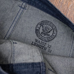 Pike Brothers1940 USN Dungarees 10oz indigoPantsBritish Parts Lucerne