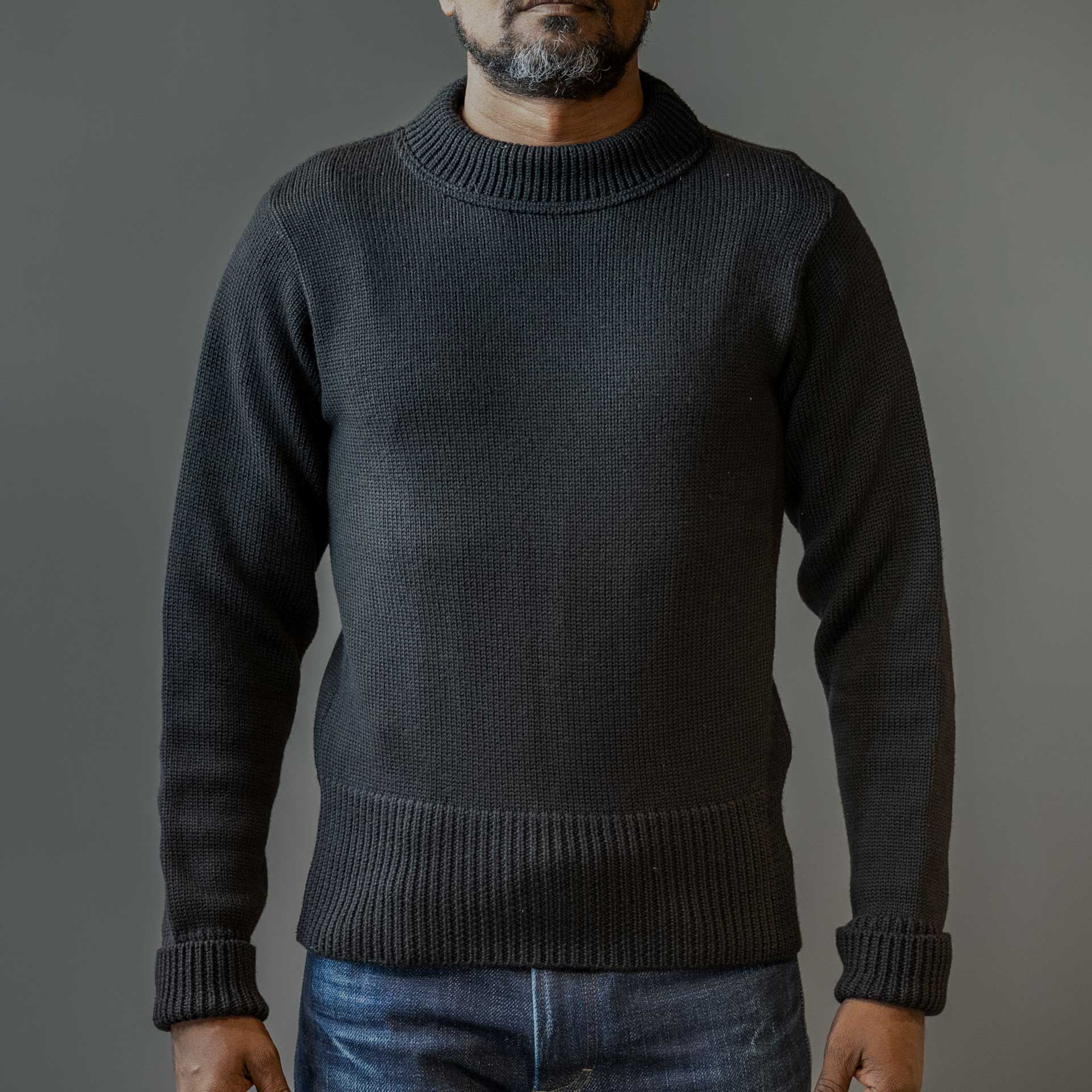 Pike Brothers1941 Seaman Sweater blackPulloverBritish Parts Lucerne