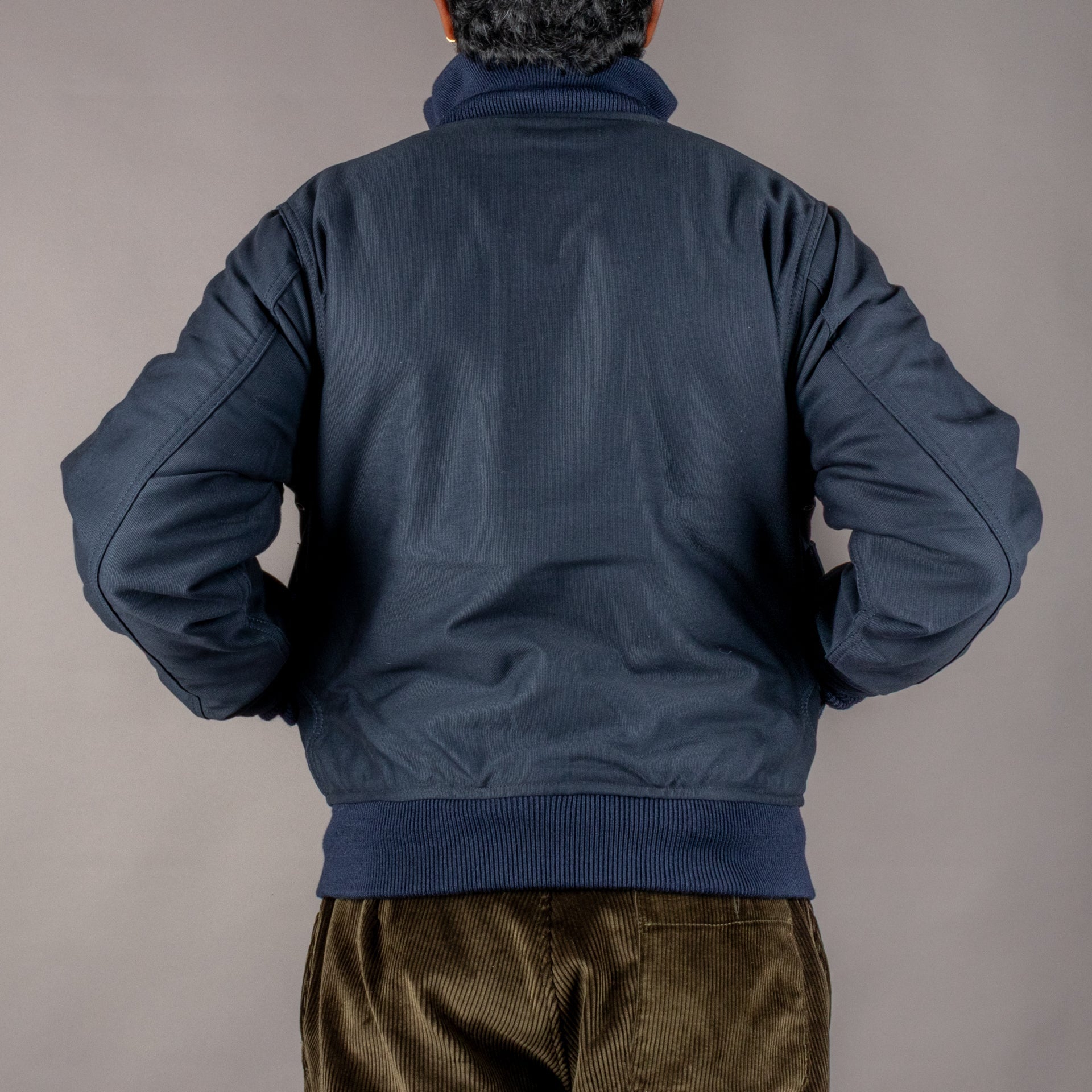 Pike Brothers1942 Deck Zip Jacket Dark BlueJacketsBritish Parts Lucerne