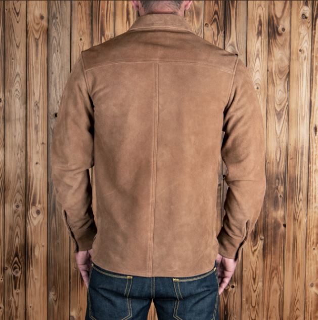 Pike Brothers 1943 CPO Leather Shirt Mulholland brown Shirt British Parts Luzern