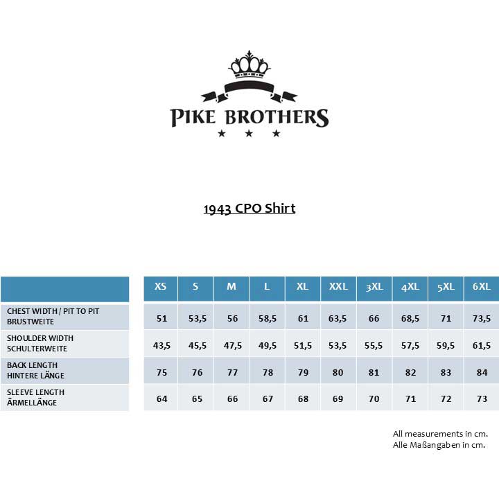 Pike Brothers1943 CPO Shirt Logan GreyShirtBritish Parts Lucerne