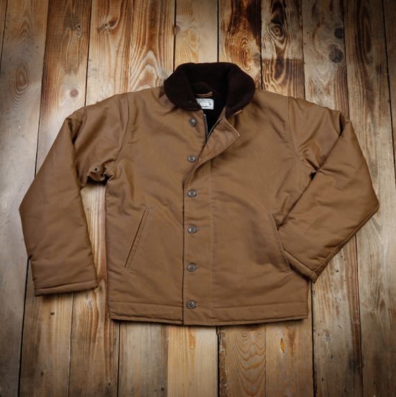 Pike Brothers1944 N1 Deck Jacket Khaki Brown WaxedJacketsBritish Parts Lucerne