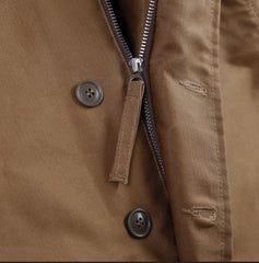 Pike Brothers1944 N1 Deck Jacket Khaki Brown WaxedJacketsBritish Parts Lucerne