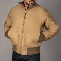 Pike Brothers1944 NAF Flight Jacket Pacific BeigeJacketsBritish Parts Luzern