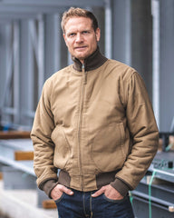 Pike Brothers1944 NAF Flight Jacket Pacific BeigeJacketsBritish Parts Luzern