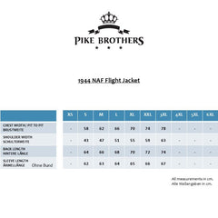 Pike Brothers1944 NAF Flight Jacket Pacific BeigeJacketsBritish Parts Luzern