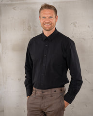 Pike Brothers1947 Albatross Shirt Black ChambrayShirtBritish Parts Lucerne