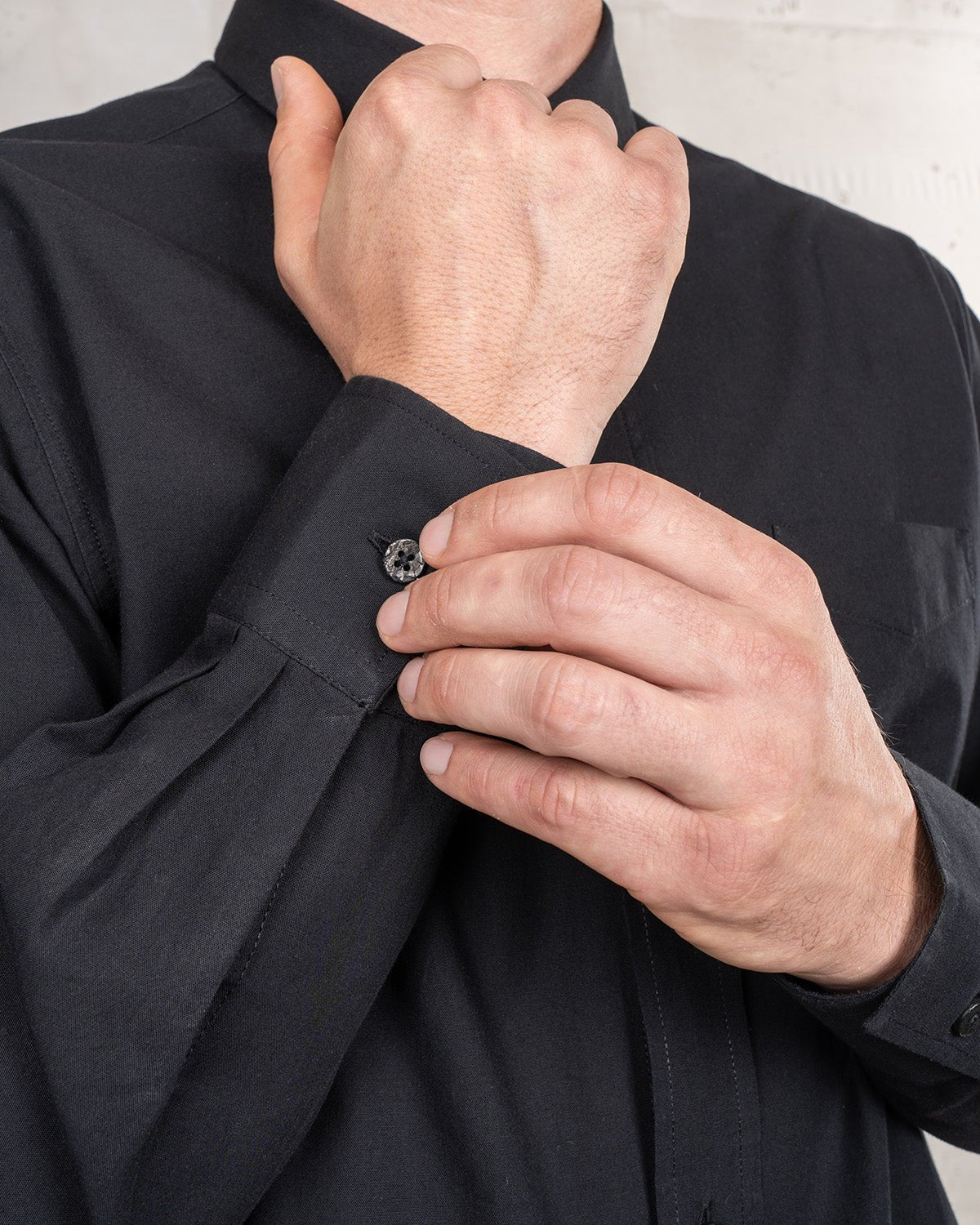 Pike Brothers1947 Albatross Shirt Black ChambrayShirtBritish Parts Lucerne