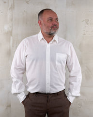 Pike Brothers1947 Albatross Shirt white chambrayShirtBritish Parts Lucerne