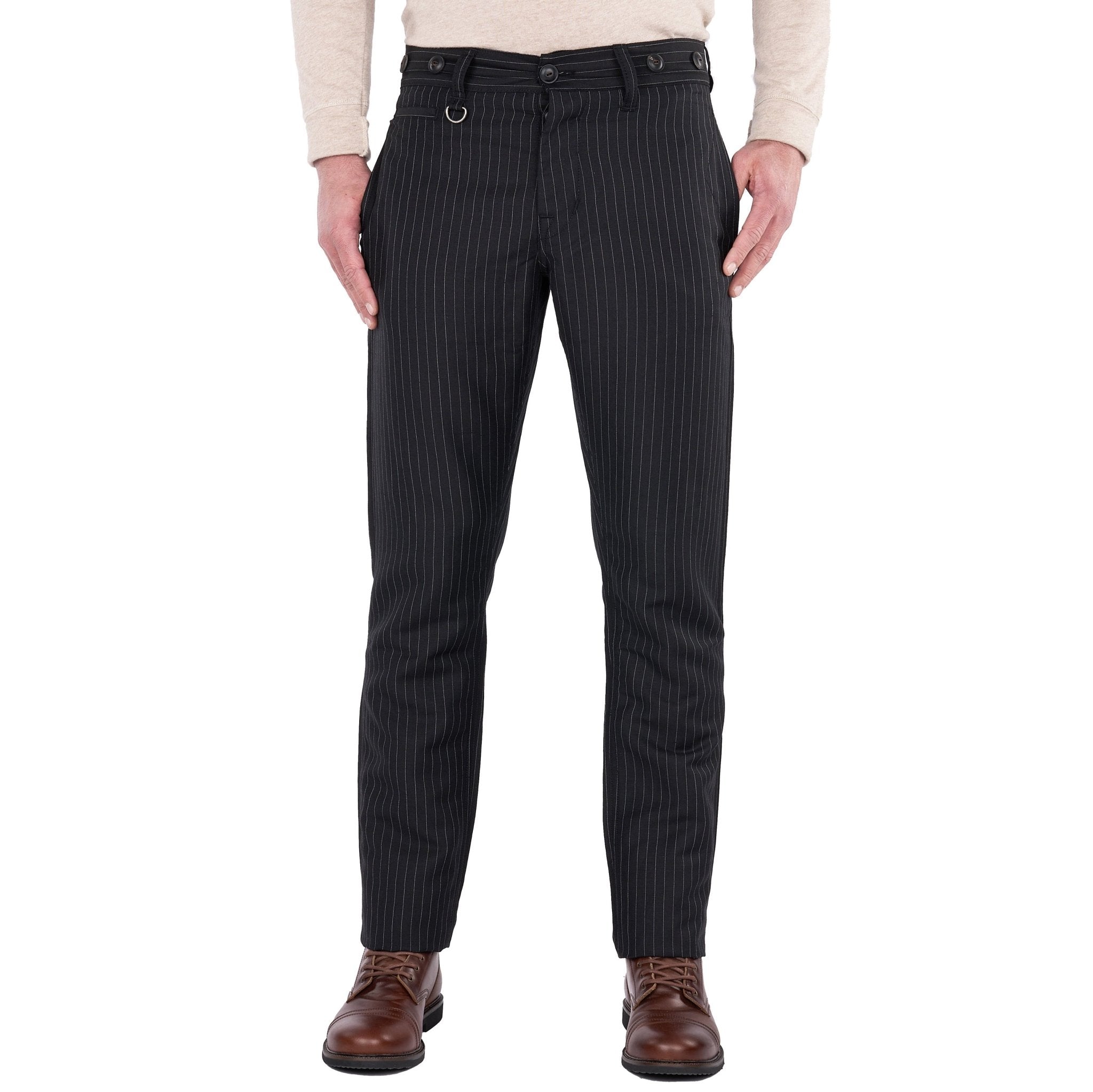 Pike Brothers1947 Harvester pants Chicago blackPantsBritish Parts Lucerne