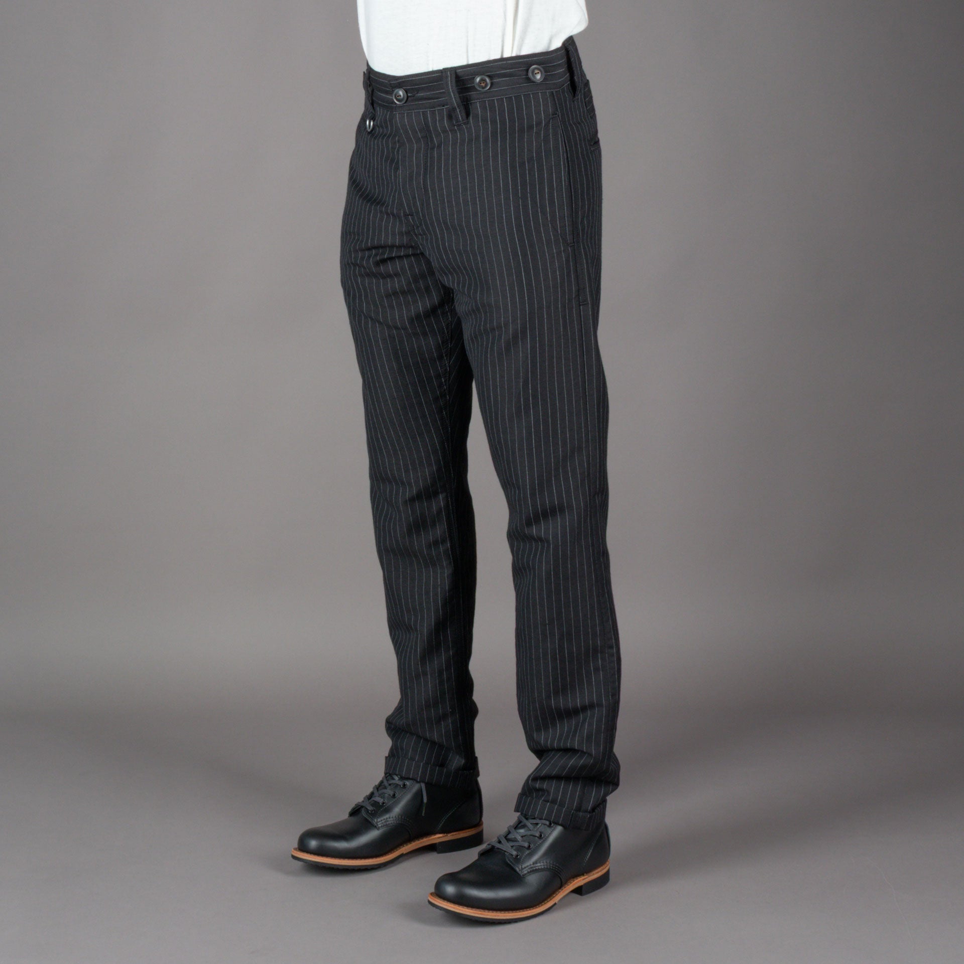 Pike Brothers1947 Harvester pants Chicago blackPantsBritish Parts Lucerne