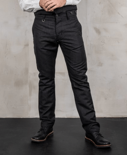 Pike Brothers1947 Harvester pants Chicago blackPantsBritish Parts Lucerne