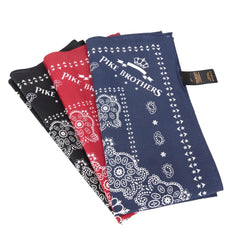 Pike Brothers1947 Logo Bandana BlueScarfBritish Parts Lucerne