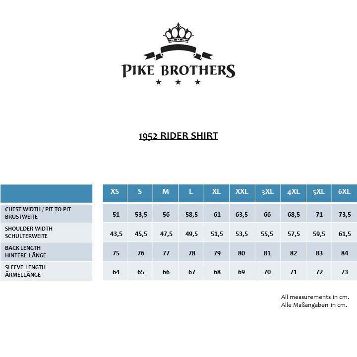 Pike Brothers1952 Rider Shirt Nashville brownShirtBritish Parts Lucerne