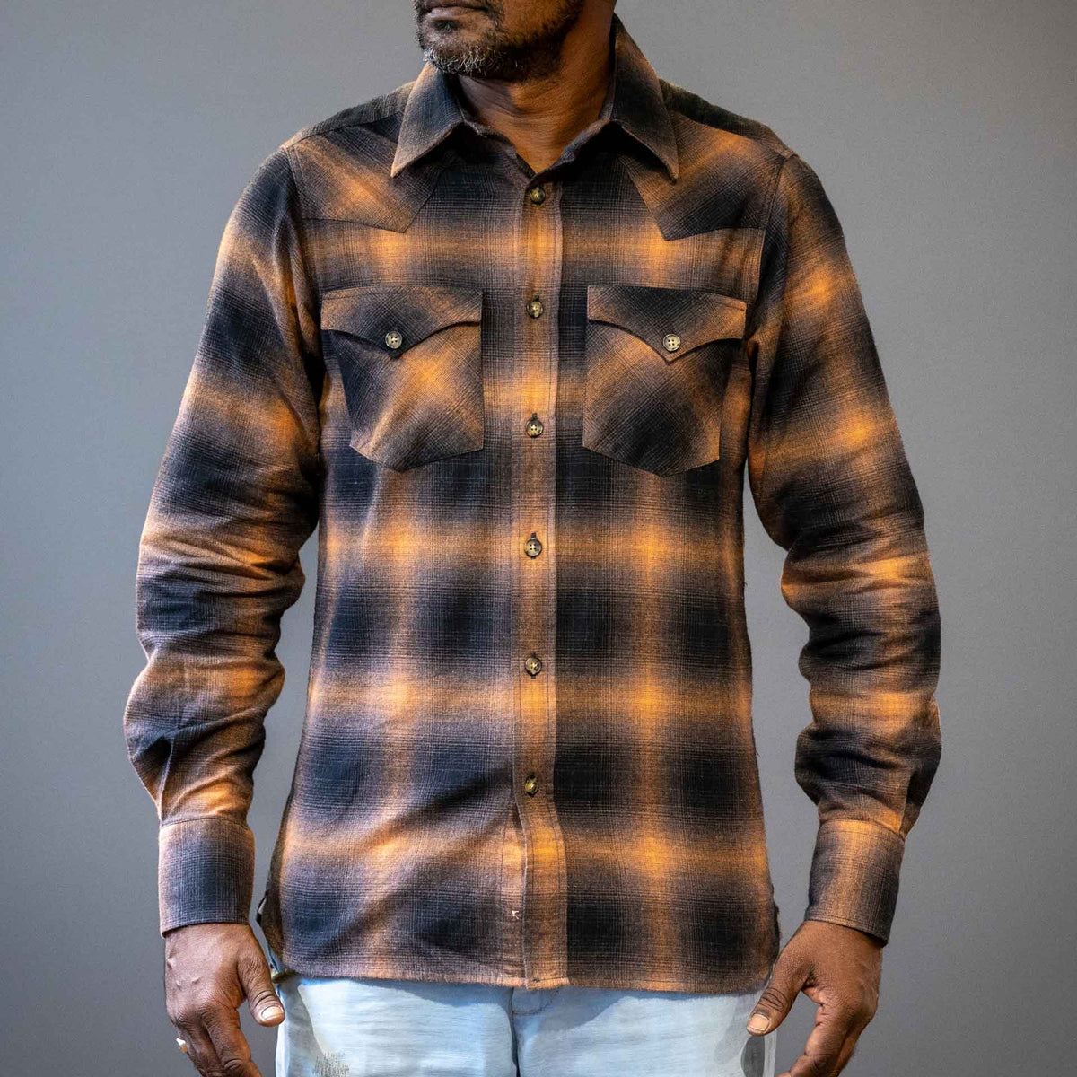 Pike Brothers1952 Rider Shirt Nashville brownShirtBritish Parts Lucerne