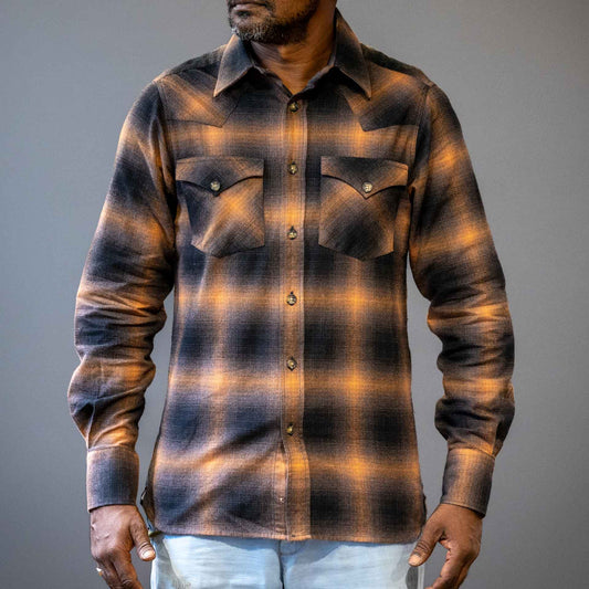 Pike Brothers1952 Rider Shirt Nashville brownShirtBritish Parts Lucerne