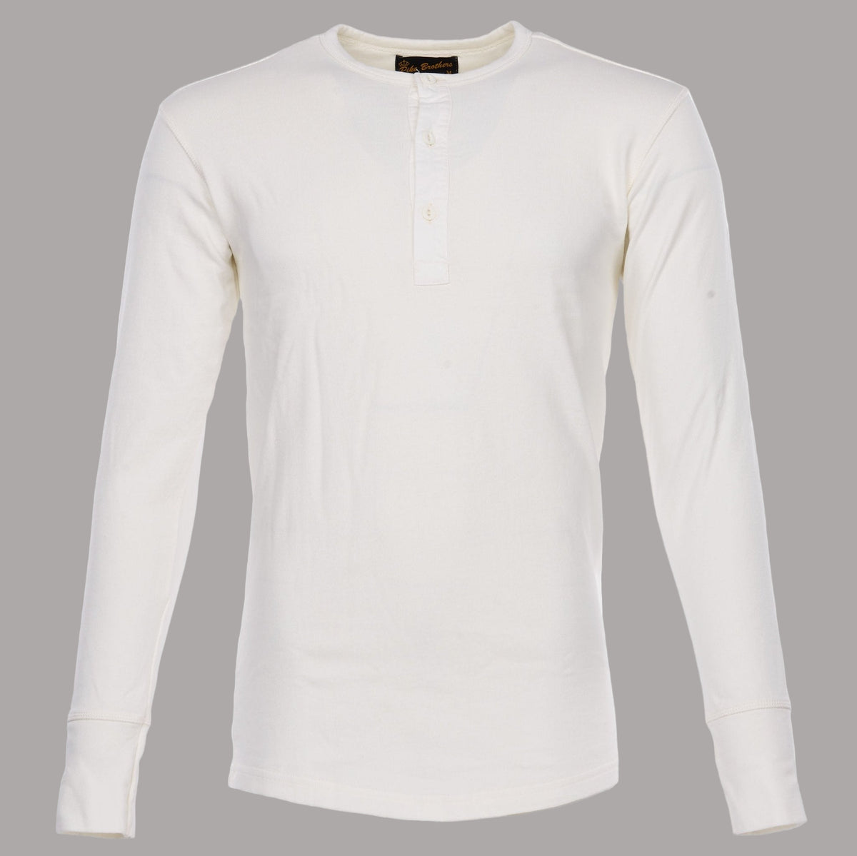 Pike Brothers1954 Utility Shirt Long Sleeve ecruHenleyBritish Parts Lucerne