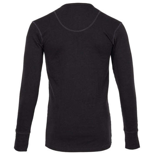 Pike Brothers1954 Utility Shirt Long Sleeve faded blackHenleyBritish Parts Lucerne