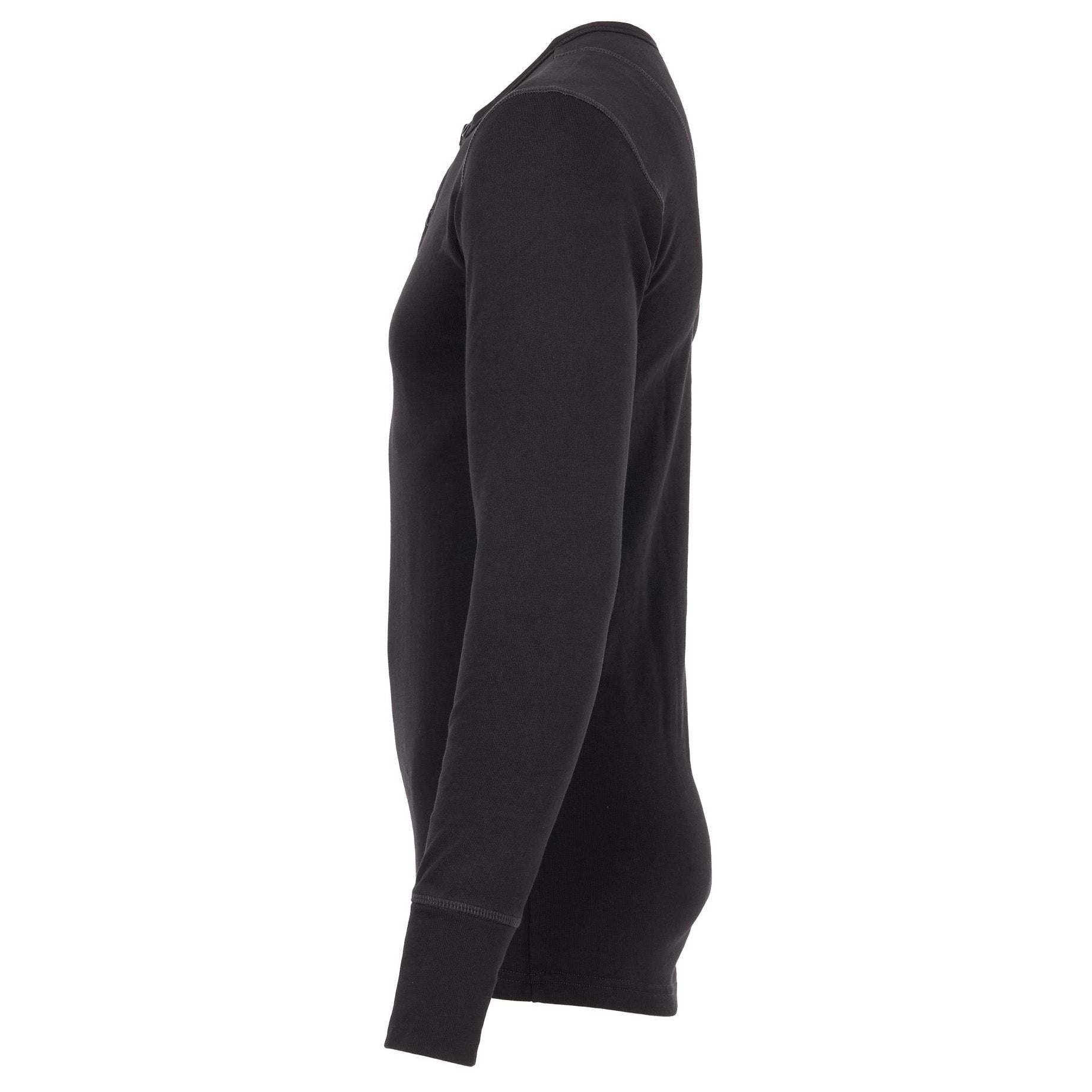 Pike Brothers1954 Utility Shirt Long Sleeve faded blackHenleyBritish Parts Lucerne