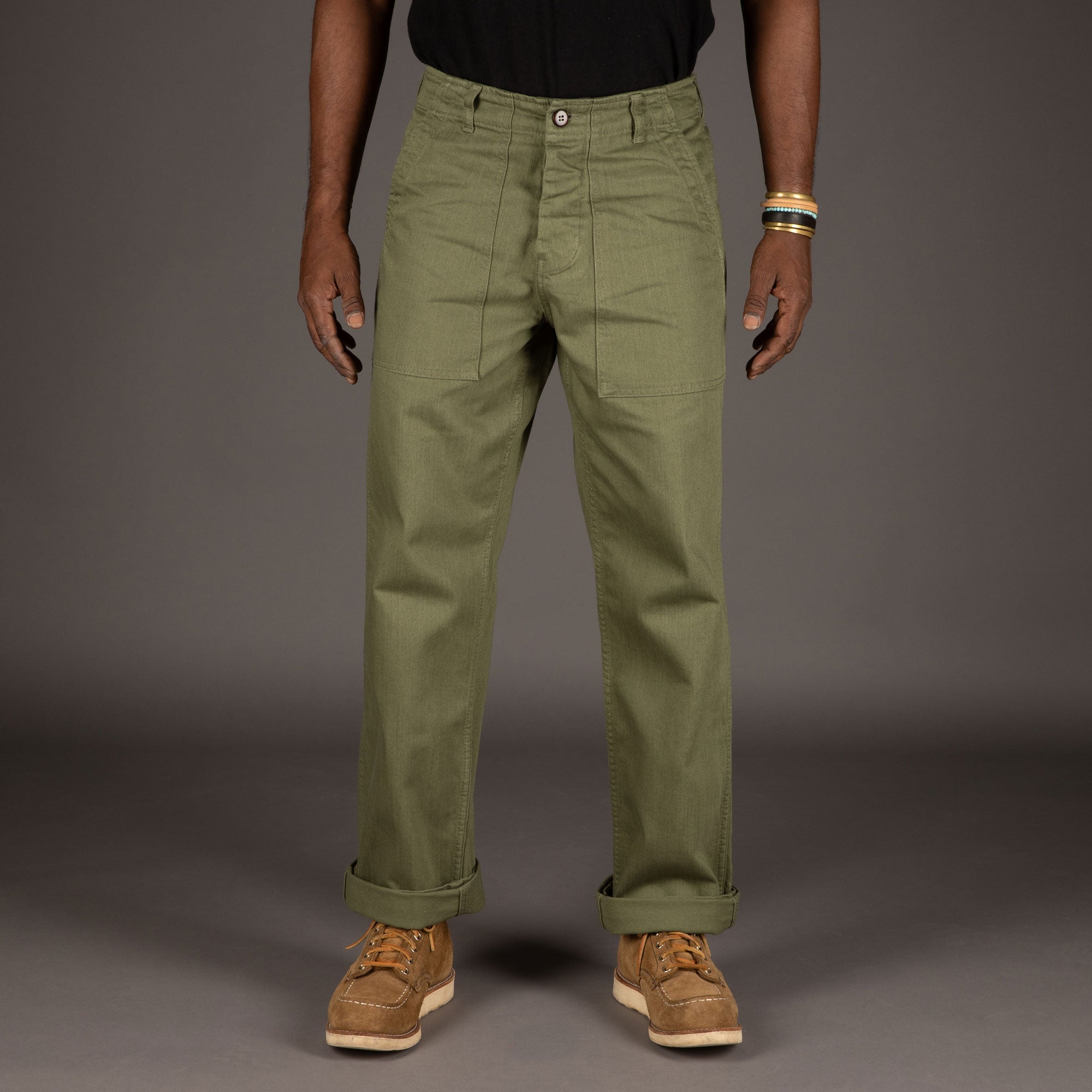 Pike Brothers1962 OG - 107 Pant olivePantsBritish Parts Lucerne